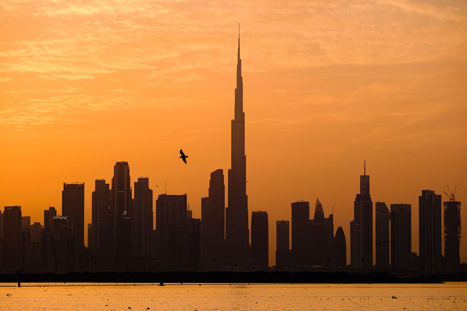 Dubai at golden hour